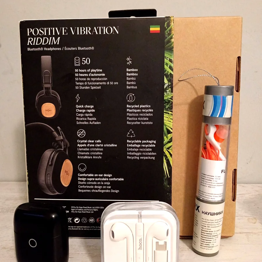 Наушники Marley Positive Vibration Riddim