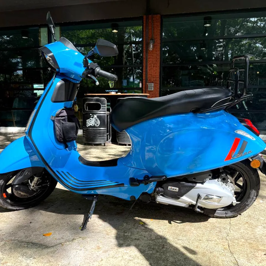Vespa Sprint ABS 2024, голубой, пробег 4000 км