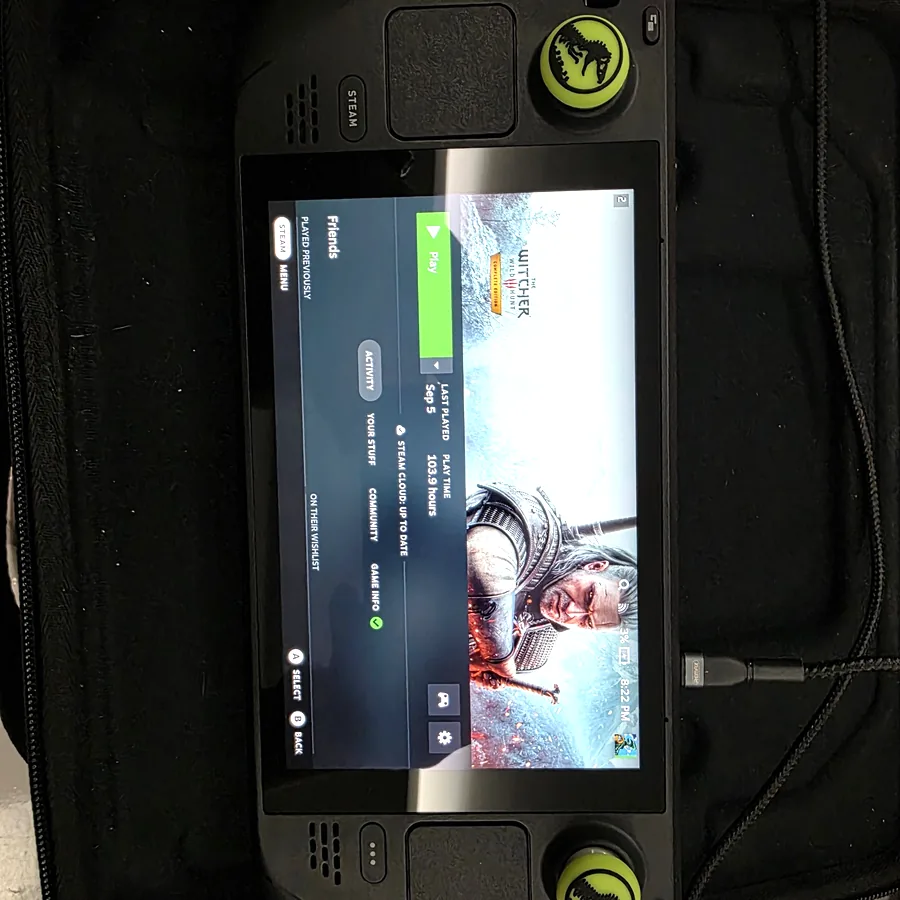Steam Deck LCD 256GB, идеальное состояние