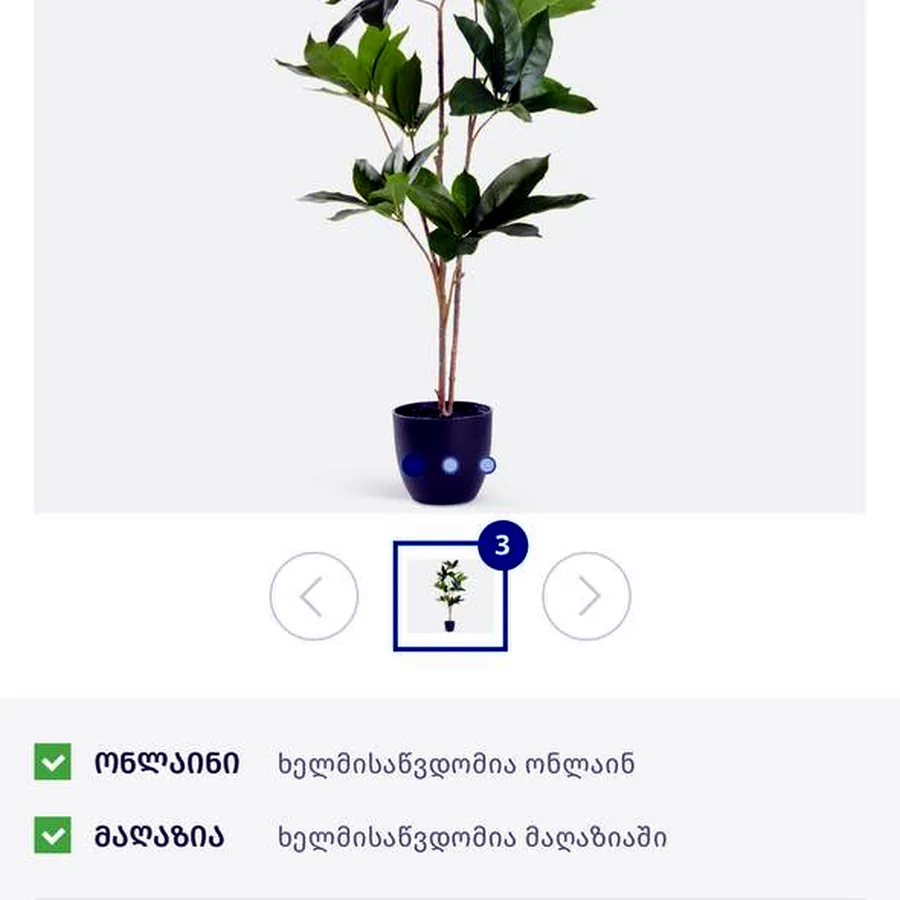 Искусственное растение