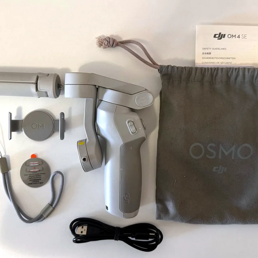 DJI OM 4 SE, 3-осевой стабилизатор для телефона