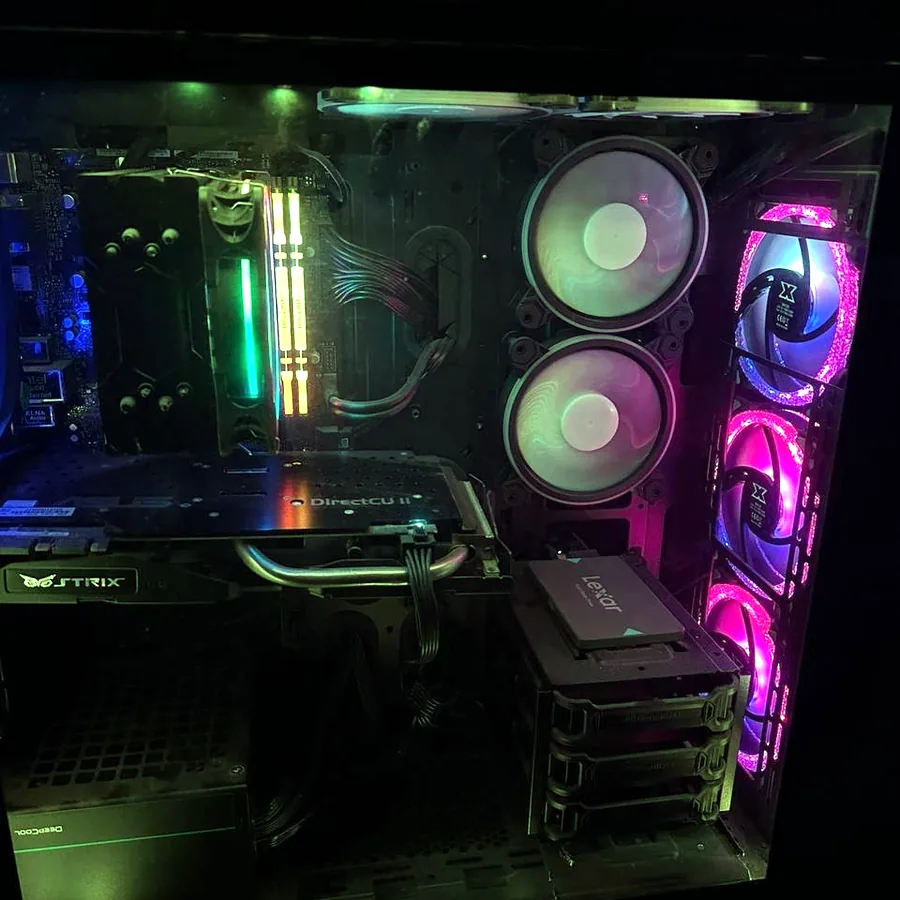 Игровой ПК с клавиатурой и мышью, Intel Core i3