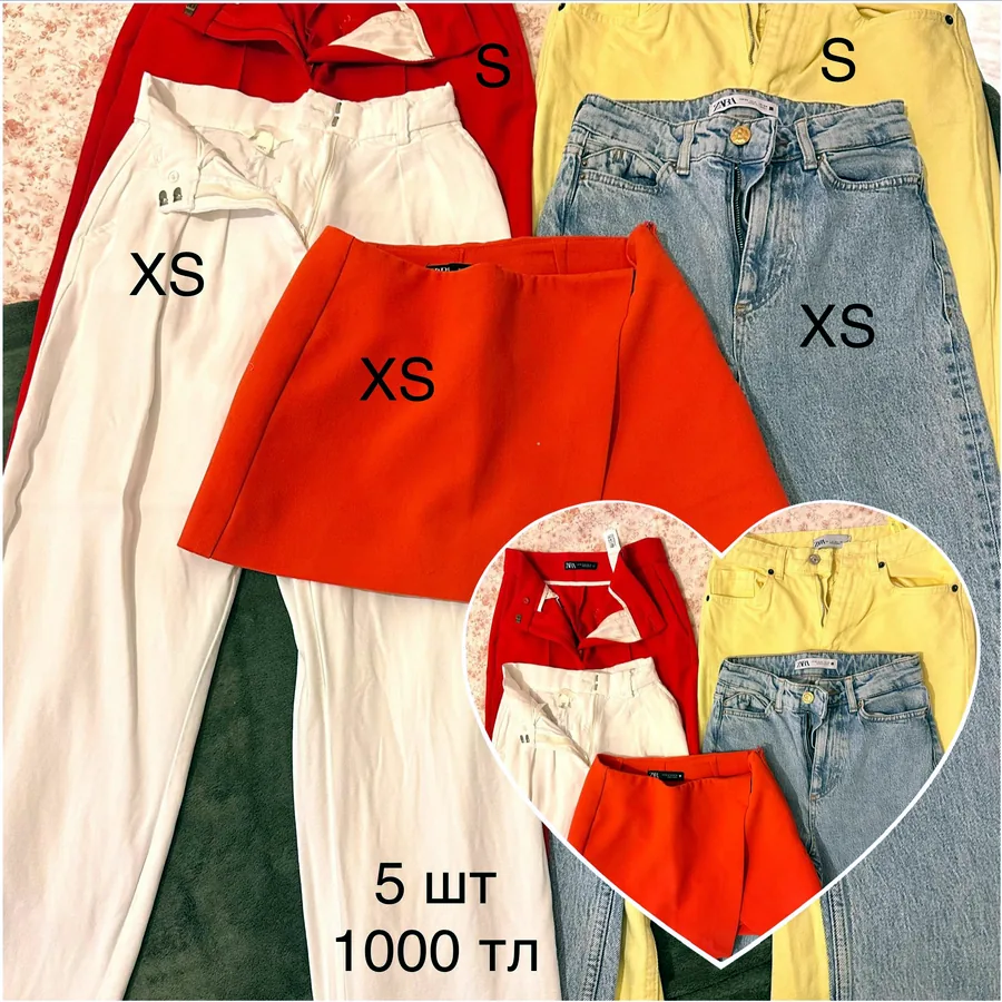 Одежда Zara, H&M, Jimmy Key, размеры XS-S