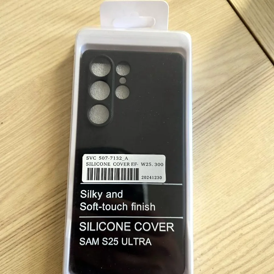 Чехол для S25 Ultra силиконовый