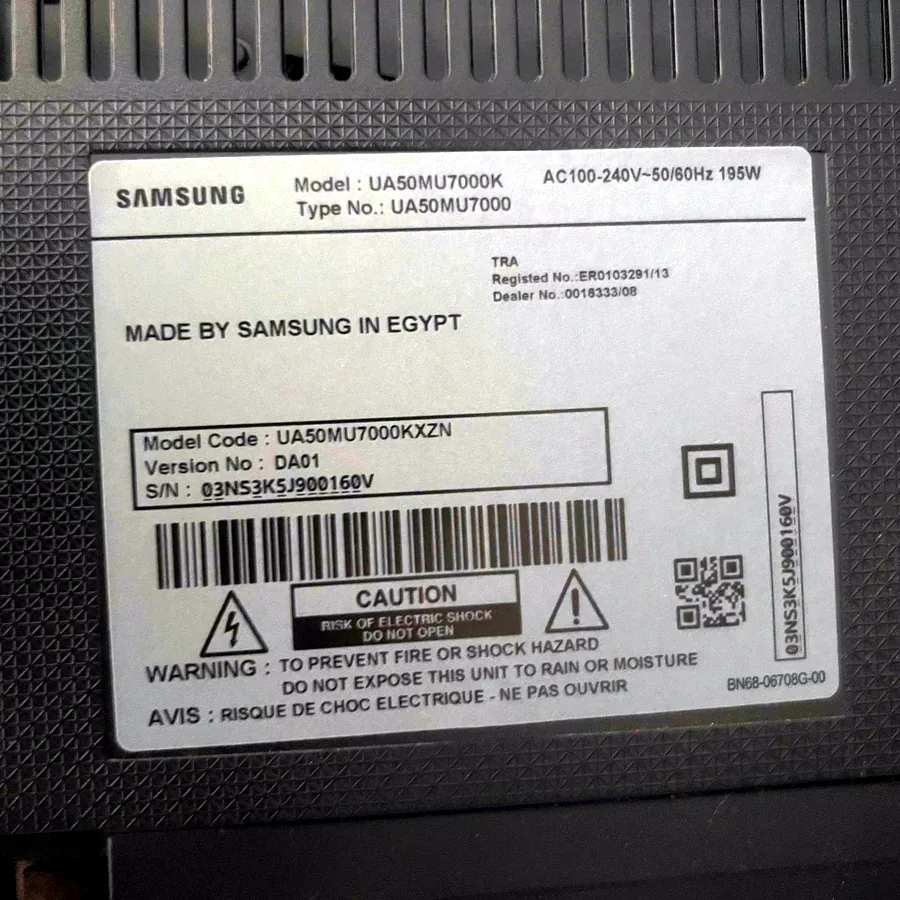 Samsung Smart TV 50 дюймов 4K с кронштейном