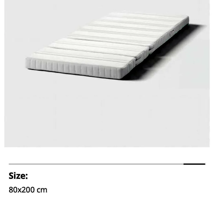 Растущая кровать IKEA Sundvik с матрасом