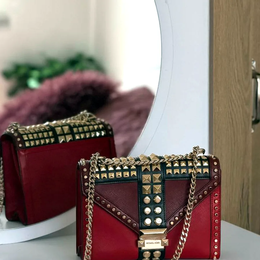 Сумка Michael Kors красная лимитированная, б/у