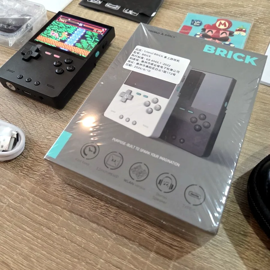 Портативная консоль Trimui Brick 128GB, чёрная