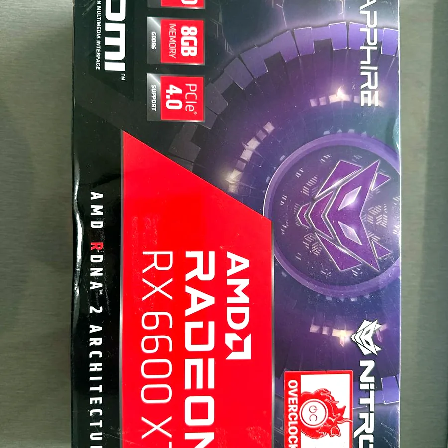 Компьютер Ryzen 5600, RTX 6600XT, 32 GB RAM