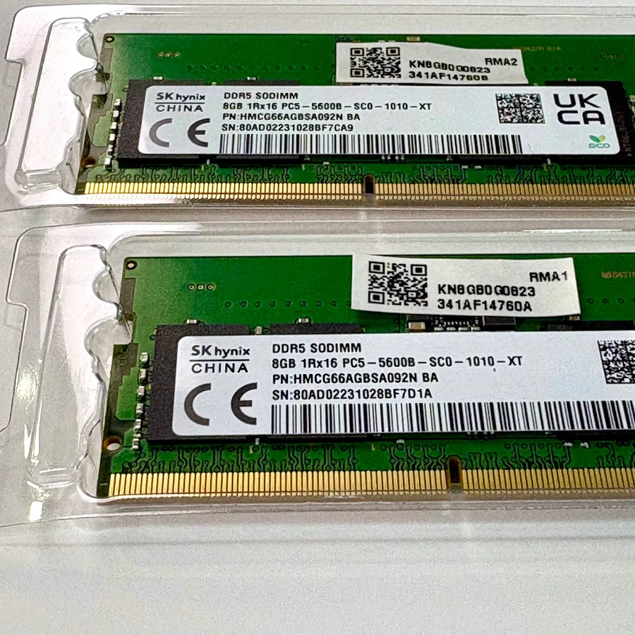 Оперативная память SK hynix DDR5 SO-DIMM 16 ГБ
