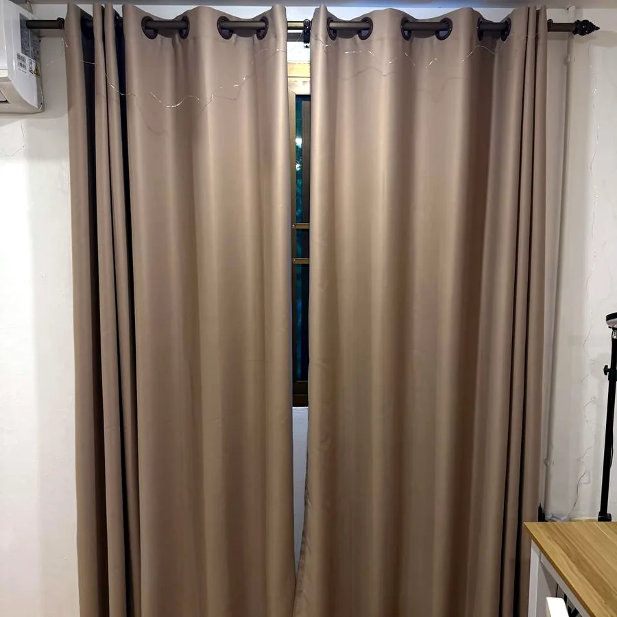 Шторы blackout, 210×100 см, 6 штук
