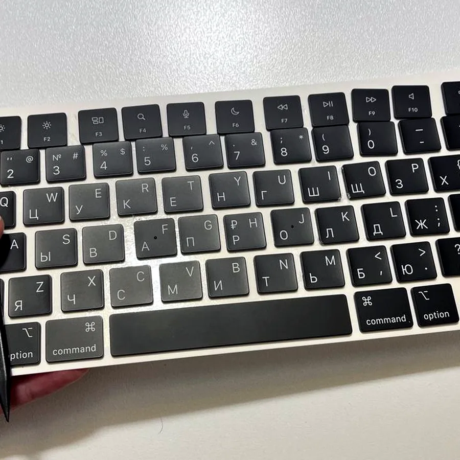 Русские кейкапы для MacBook