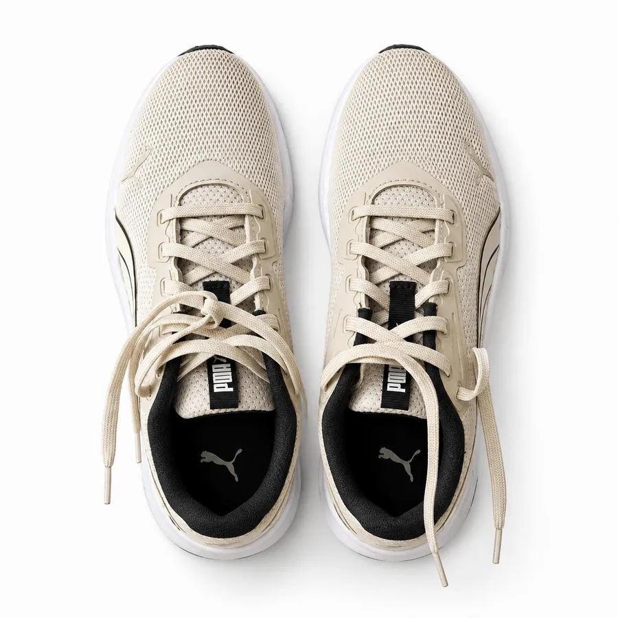 Кроссовки Puma бежевые, размер 37.5