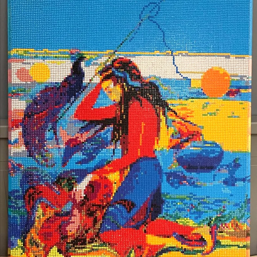 Алмазная мозаика Поп-арт, 50x40 см