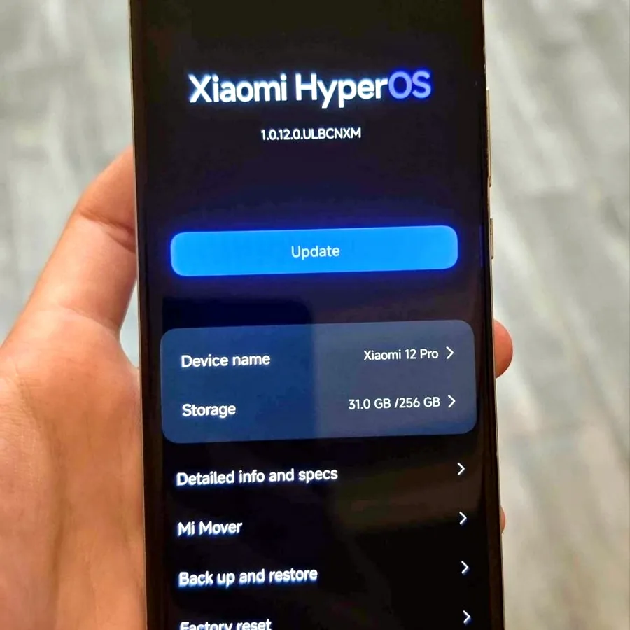 Xiaomi 12 Pro, экран заменён