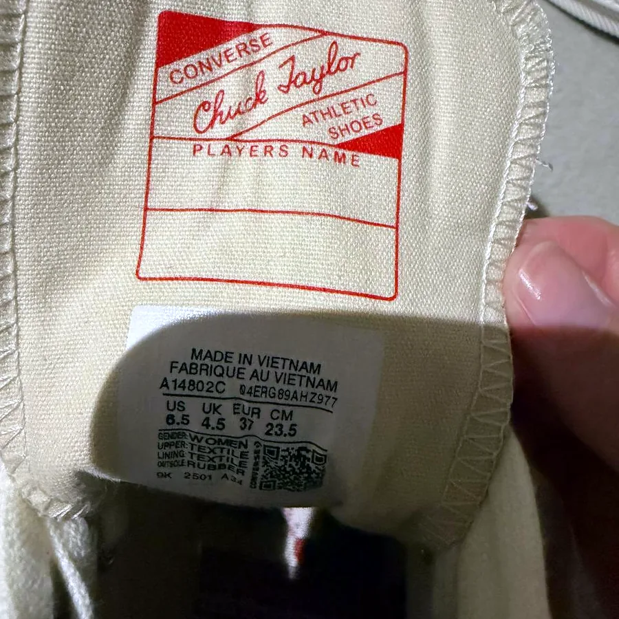 Кеды Converse белые, размер 37, как новые