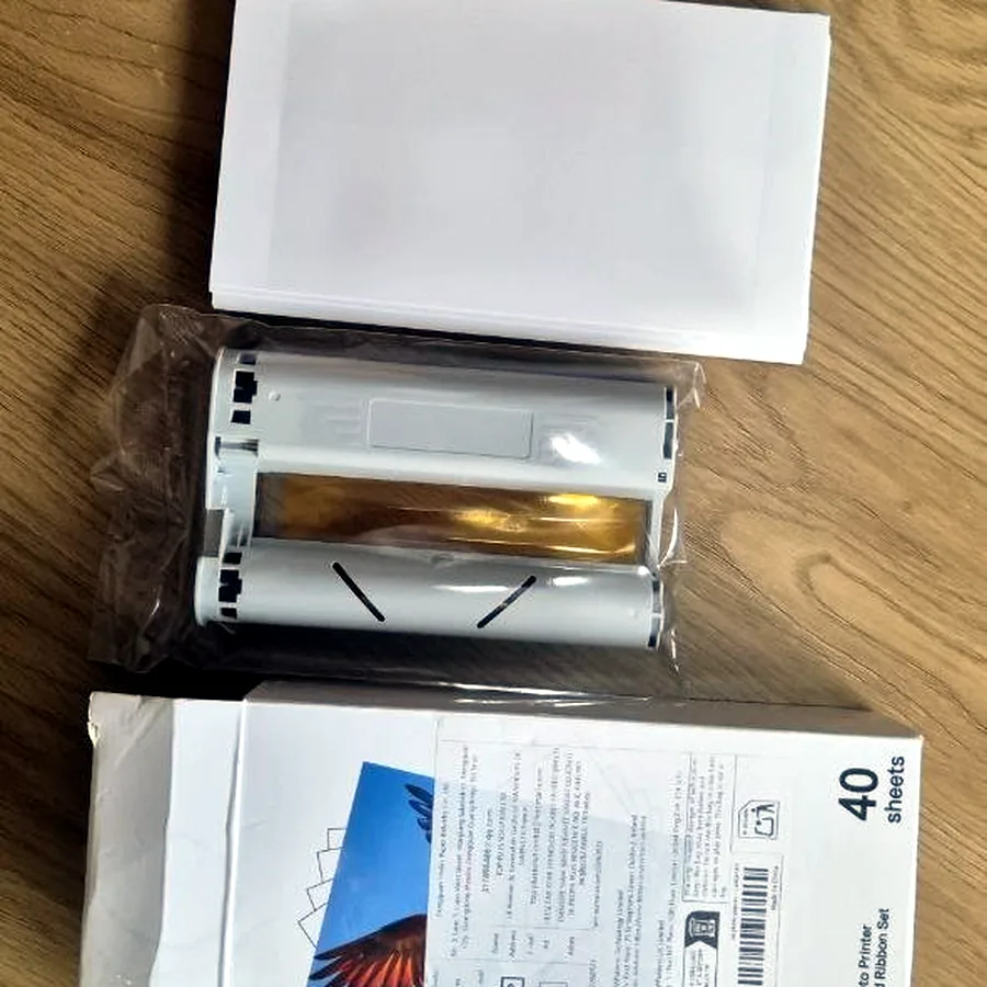 Фотобумага 40 шт и картридж для Xiaomi Photo Printer 1S