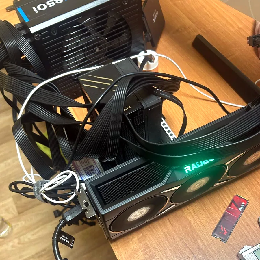 Игровой ПК на Ryzen 7 5700X и RX 6950XT