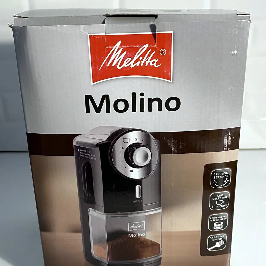 Кофемолка Melitta Molino, жернова, регулировка помола