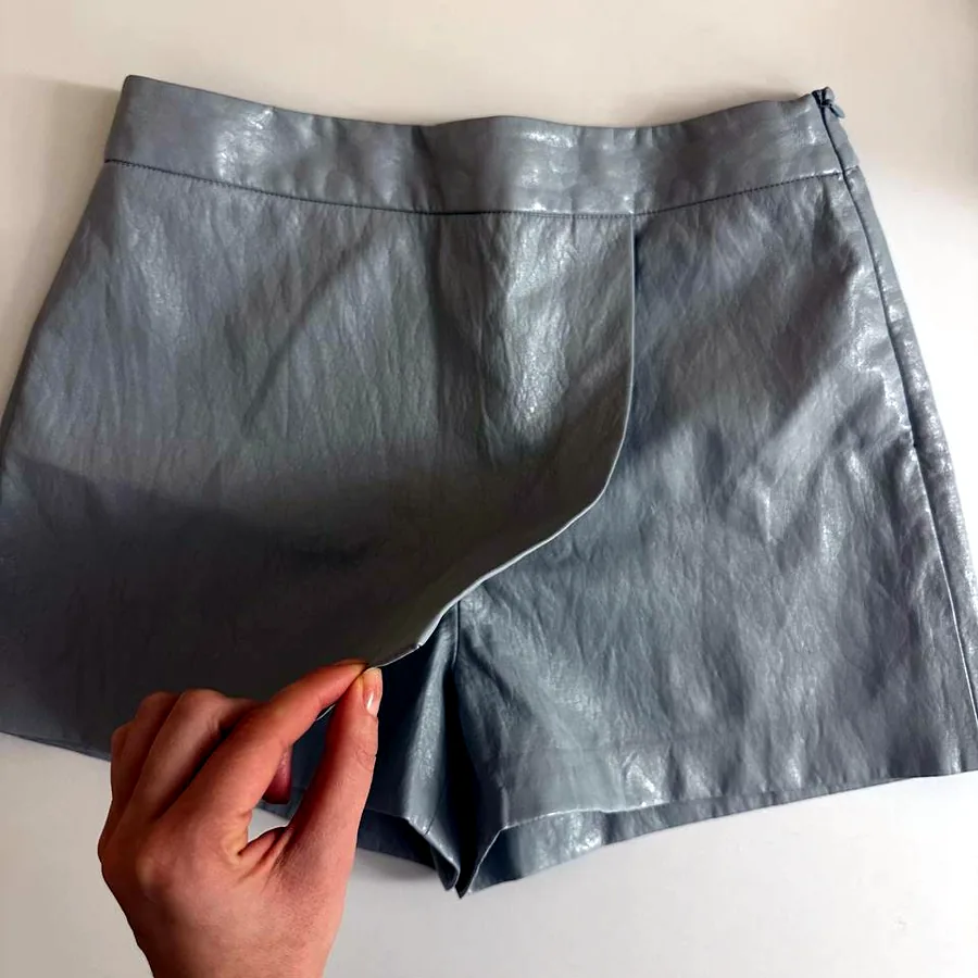 Юбка-шорты Zara из денима, размер XS-S