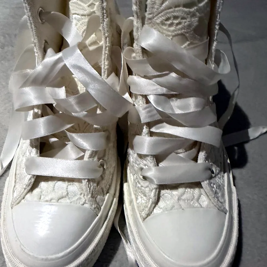 Кеды Converse белые, размер 37, как новые