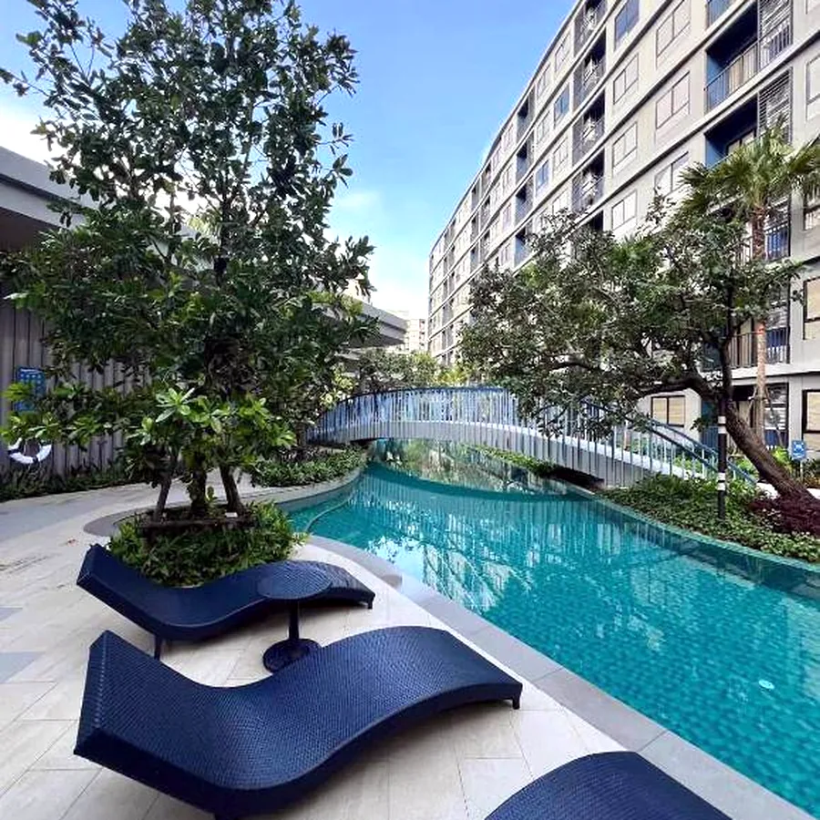 2-спальная квартира в D.Condo Reef