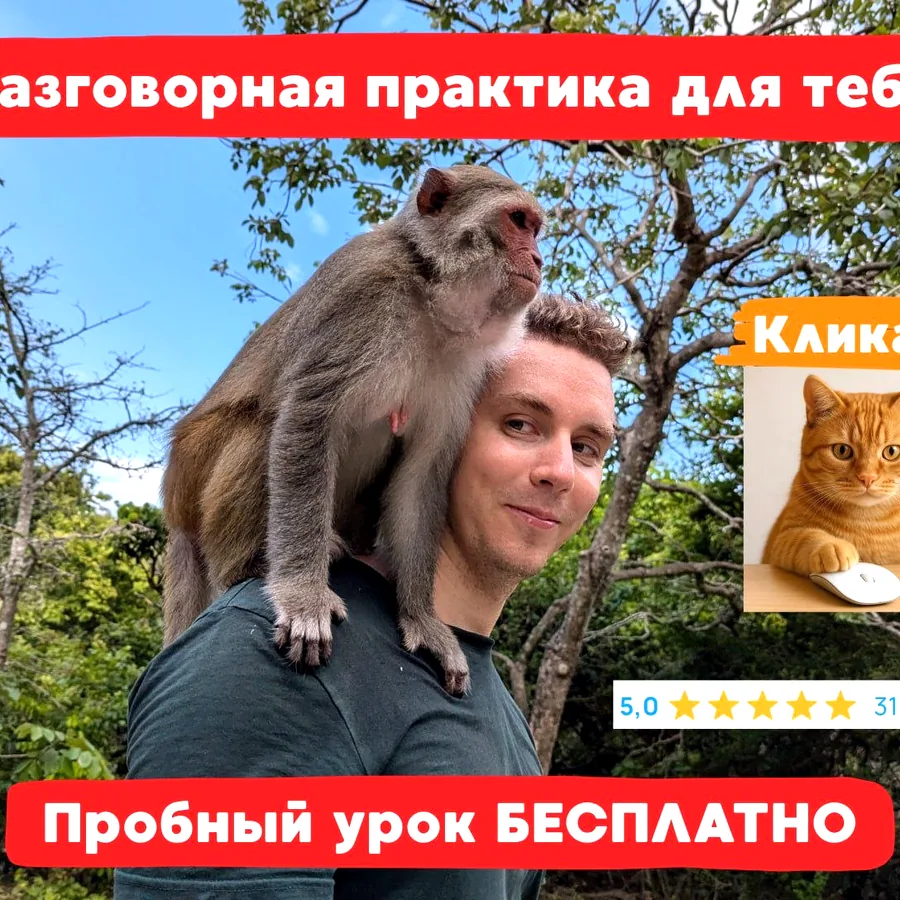 Разговорный английский, индивидуальные уроки