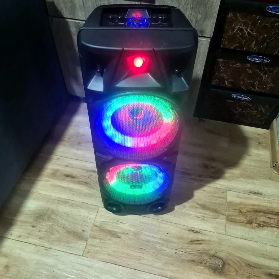 Портативная колонка Boli ZQS8810 с подсветкой