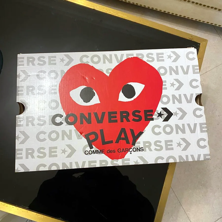 Кроссовки Converse x Comme des Garçons, размер 46