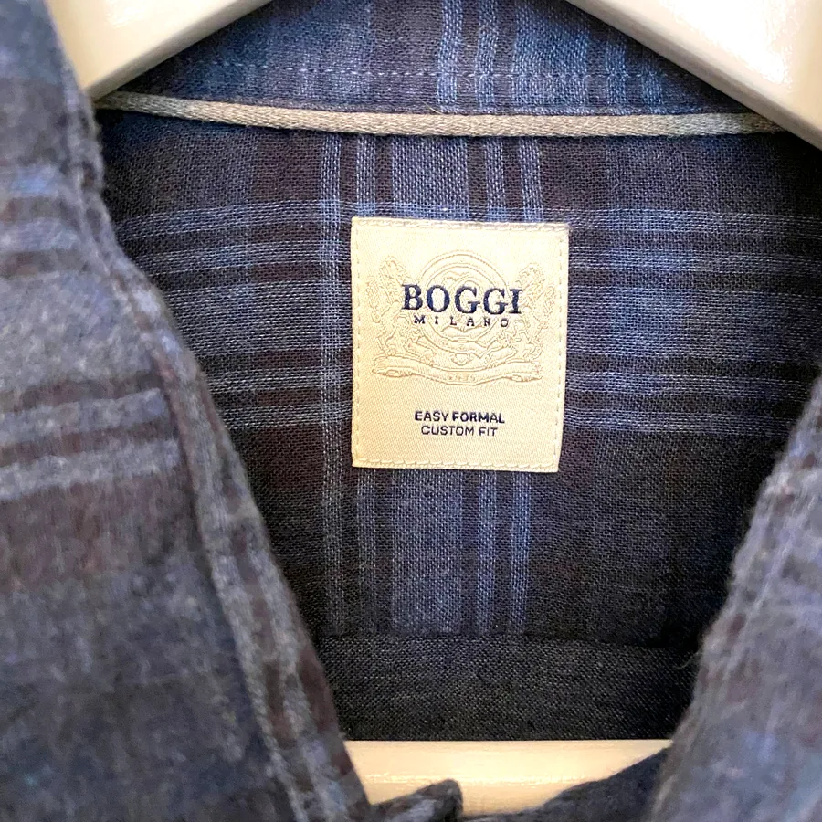 Рубашка Boggi Milano, размер L/XL, slim