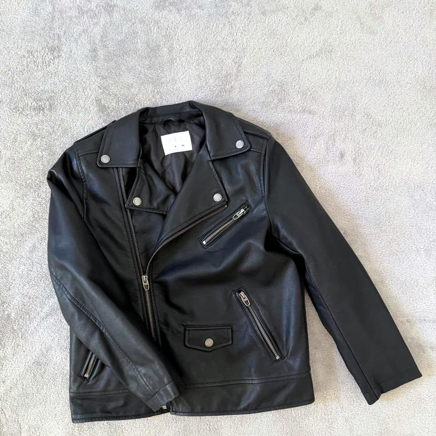 Куртка косуха Zara, экокожа, рост 134 см
