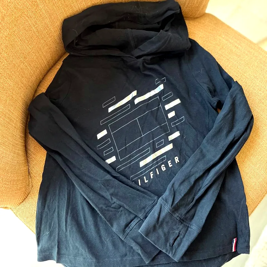 Лонг с капюшоном Tommy Hilfiger, рост 130