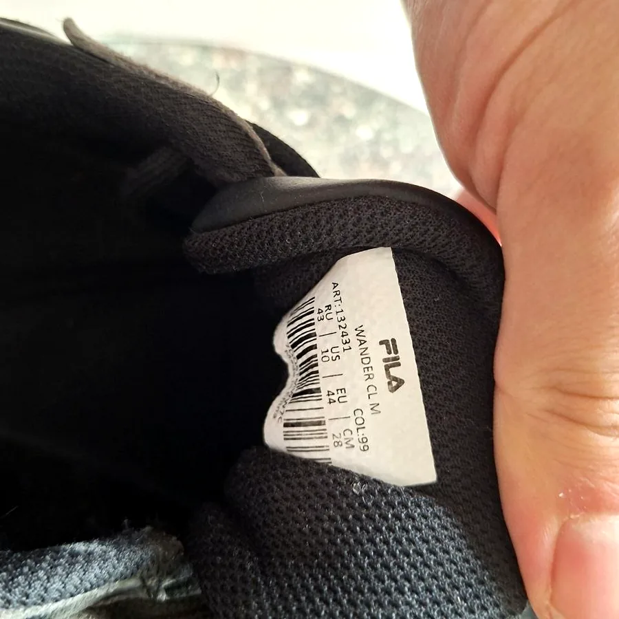 Кроссовки Fila Wander Cl, размер 44