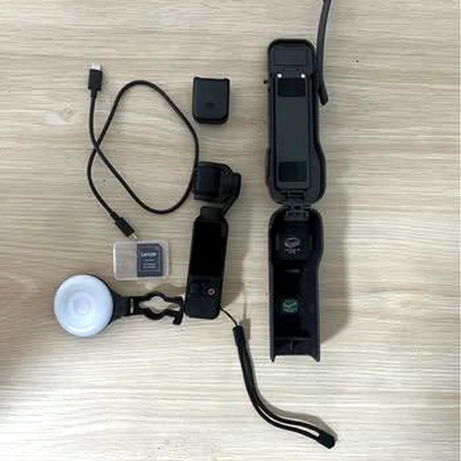 Action Camera DJI Pocket 3 с линзами и светом