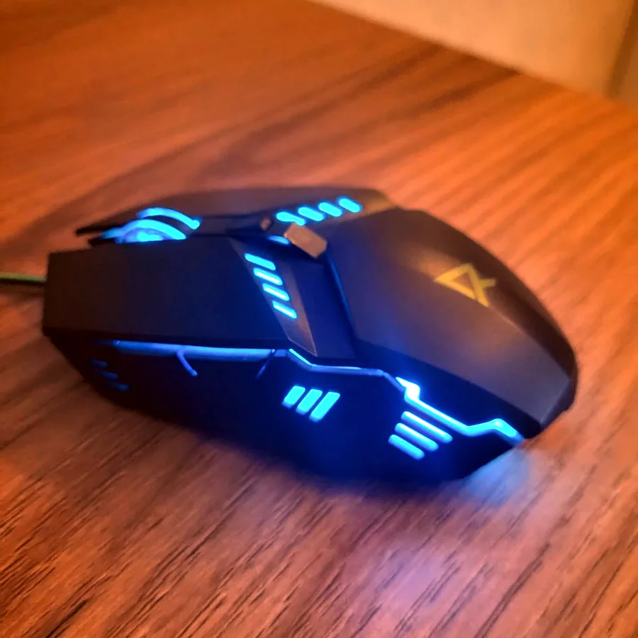 Мышка компьютерная проводная, DPI 1200-3600