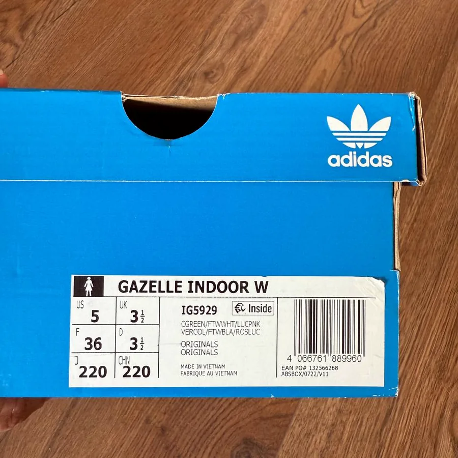 Кроссовки Adidas Gazelle, размер 35