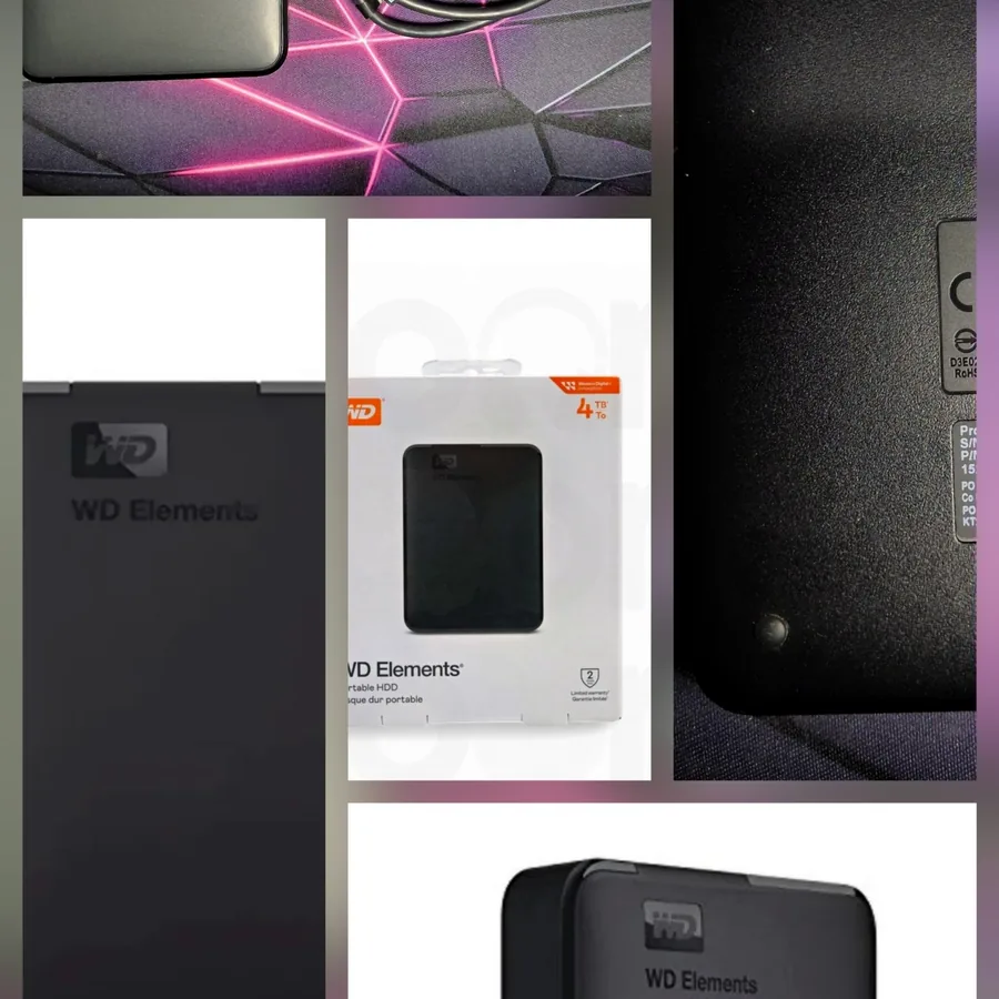 Внешний жёсткий диск WD Elements 4TB