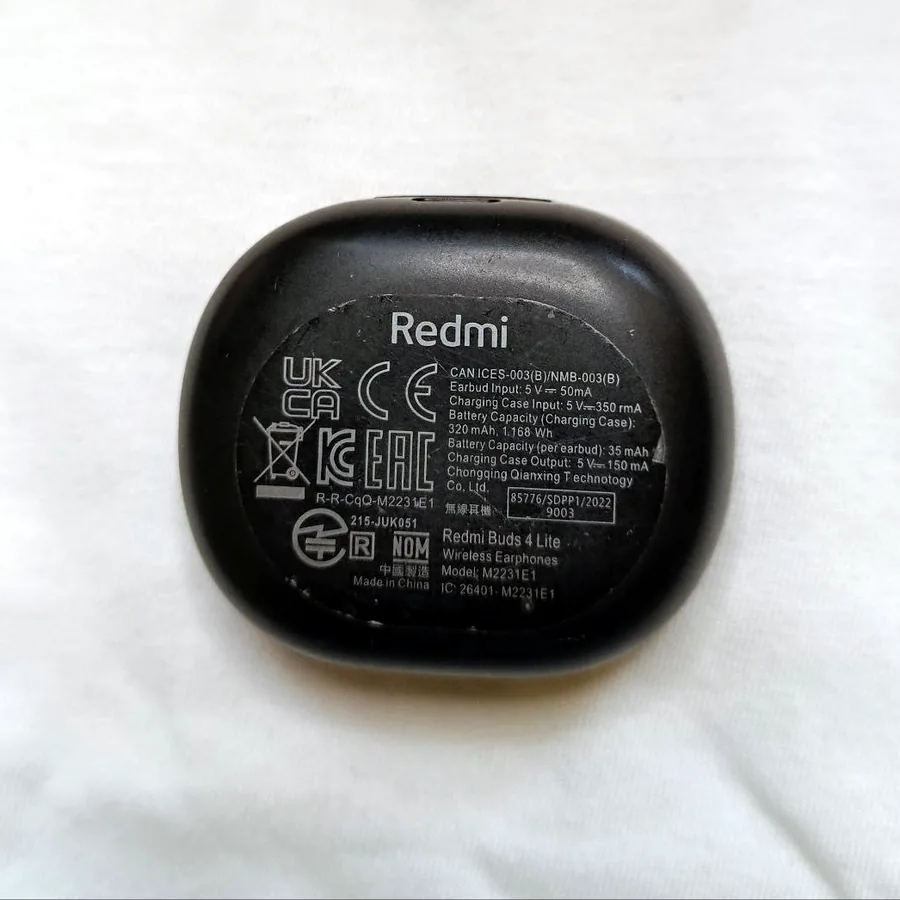 Наушники Xiaomi Redmi Buds 4 Lite, отличное состояние