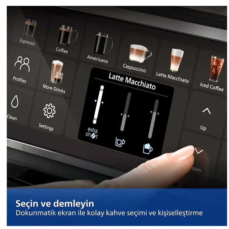 Кофемашина Philips LatteGo 5500, чёрная