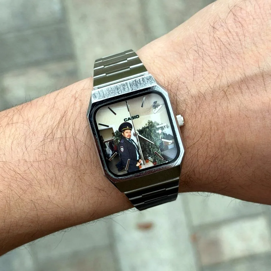 Часы Casio кастом KanePlaced, новые